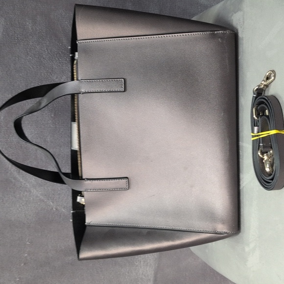 Kate Spade Silver Tote Bag - Picture 3 of 5
